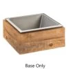 Cal-Mil 3367-99 12 X 12" Reclaimed Wood Cold Concept Base