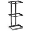 G.E.T. MTS-20M-MG Urban Renewal Gray Metal 3-Tier Merchandiser Stand