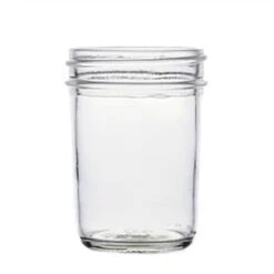 Hospitality Glass HG0814-012 Clear 8 Oz. Culinary Jelly Jar - 12 / CS