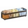 Cal-Mil 3926-84 Sierra 3-Section Rectangular Condiment Organizer
