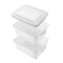 Araven 01260 White 37 Quart Defrost Kit With Lid
