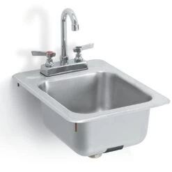 Vollrath K1734-C Drop In Underbar Sink With Faucet