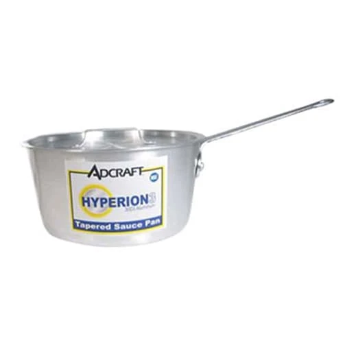 Adcraft H3-TSP4 Tapered Aluminum 4 Quart Sauce Pan
