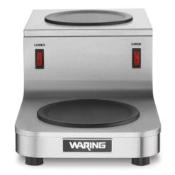 Waring Products WCW20R Step Up Double Coffee Warmer