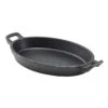 Genware GWC247 Cast Iron 27 Oz. Earred Dish With Handle - 6 / CS