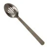 American Metalcraft BLHSS Black Hammered 11.75" Serving Spoon