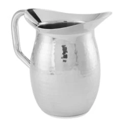 American Metalcraft HMWP64 S/S Hammered Double Wall 64 Ounce Pitcher