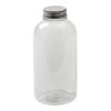 American Metalcraft BV20 Clear 20 Oz. Beverage Bottle With Lid - Dozen