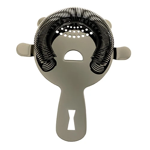 Mercer Culinary M37071BK Gun Metal Black 5-5/8" Bar Strainer