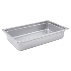 Winco SPJM-104 S/S 4" Full Size Food Pan