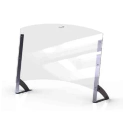 Rosseto AG203 48 X 12.5 X 35.7" Sneeze Guard W/ 8.5" Pass Thru Buffet