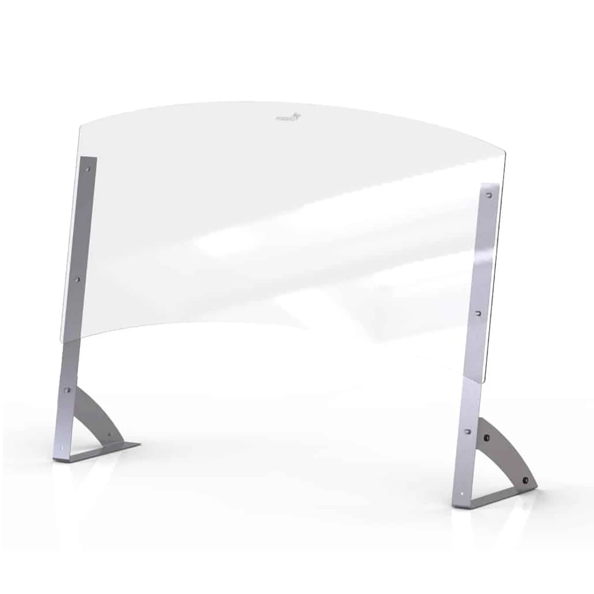 Rosseto AG204 48" X 12.5" X 35.7" Sneeze Guard W/ 15" Pass Thru Buffet