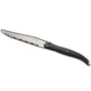 Steelite 5387S057 Carbon Matte Laguiole 9" Steak Knife - 6 / CS