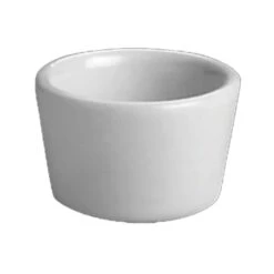 Hall China HL17870AWHA White 1-1/4 Ounce Ramekin - 72 / CS