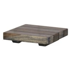 D.W Haber DWFBWD66SAG Ash Gray 6" X 6" Wood Riser Tile