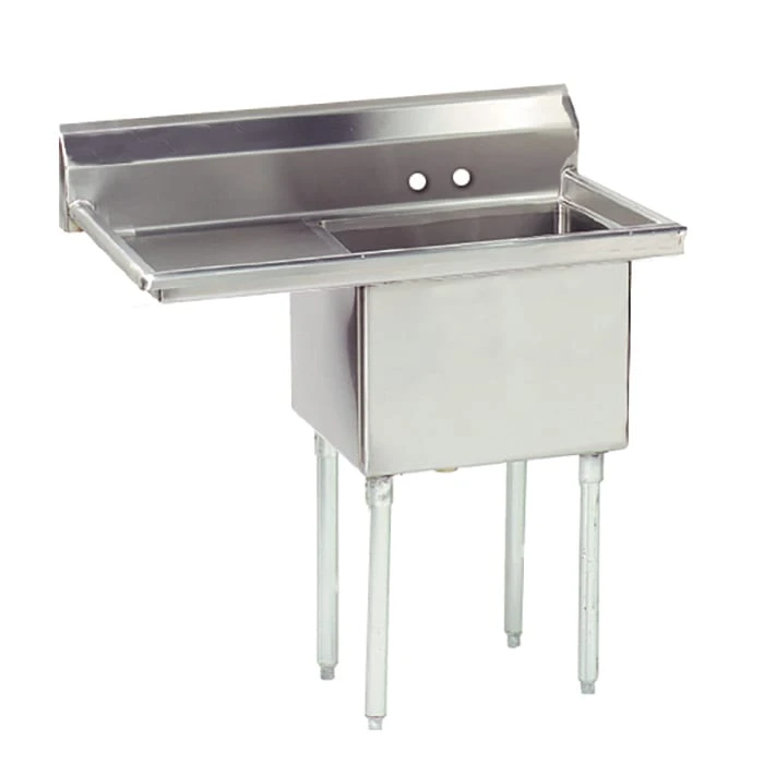 Advance Tabco FE-1-1620-18L-X Single Bowl Sink With Left Drainboard