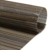 FOH XPM110MUV83 Terra Cotta Woven Mesh 16" X 12" Placemat - 12 / CS