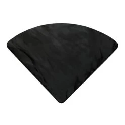 EGS M57QR-B Fo Slate Black 7" X 5" X 5/8" 1/4 Circle Slate