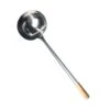Town Food Service 34971 EX LG S/S 8 Ounce Ladle With Wood Handle