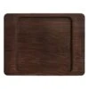 World Tableware CIS-16TR Wood 7.9" X 6.13" Trivet W/ Sq Well - 12 / CS