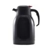 Steelite GWV2099BK Genware Black S/S Push Button 2 Quart Jug - 6 / CS
