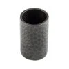 TableCraft 10739 Black Crackle 1-7/8"D Sugar Tube Holder