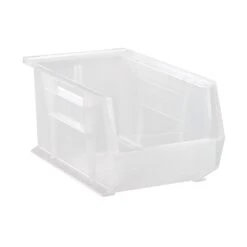 Quantum Storage Systems QUS240CL Clear 14-3/4" X 8-1/4" X 7" Stack Bin