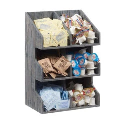 Cal-Mil 2054-83 6.5" X 10.5" X 15.5" 3-Tier Condiment Organizer