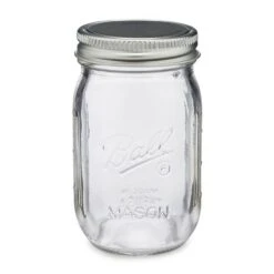 Berlin Packaging 6793B01 Clear 4 Ounce Ball Glass Mason Jar - 24 / CS