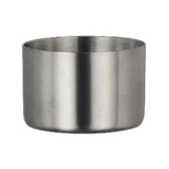 Steelite 7600CV023 Satin S/S 1.5 Ounce Sauce Cup - 48 / CS