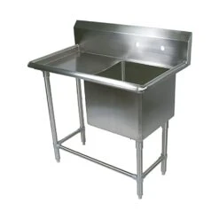 John Boos 1B184-1D18L-X S/S 1-Compartment B-Series Sink