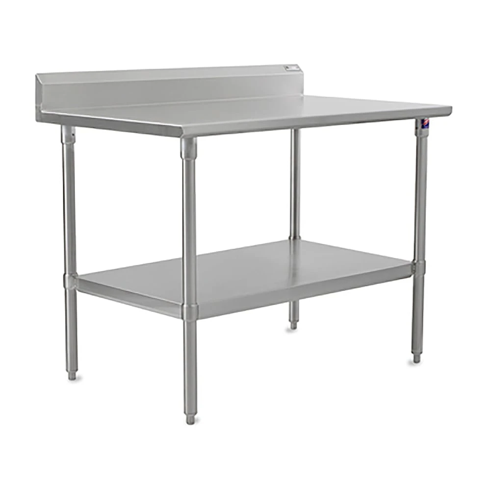 John Boos ST6R5-3024SSK-X 24 X 30 Work Table With S/S Top