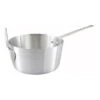 Winco ALSP-10 Fryer/Pasta 10 Quart Aluminum Pan With Hook