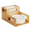 Cal-Mil 22068-99 Madera 2-Compartment Plate/Napkin Holder
