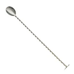 Mercer Culinary M37018 S/S 11" Muddler End Bar Spoon