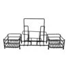 G.E.T. 4-931852 3-Comp. 15 X 4.5 X 6.75 Table Caddy With Menu Holder