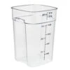 Cambro 22SFSPROCW135 FreshPro Clear 22 Quart Storage Container