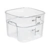 Cambro 12SFSPROCW135 FreshPro Clear 12 Quart Storage Container