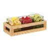 Cal-Mil 22902-3-115 Camden 12.75 X 5" Condiment Organizer