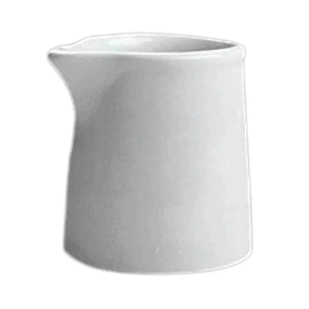 Hall China HL376122ABWA Wht 2 Oz. Tankard Creamer W/o Handle - 72 / CS