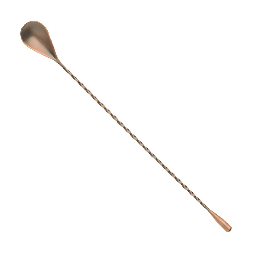 Mercer Culinary M37012ACP S/S Antique Copper Plated 11.8 In. Bar Spoon