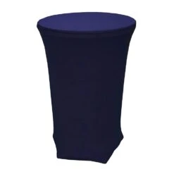 Snap Drape CN420CT3042011 Navy Round 30 X 42" Contour Cover
